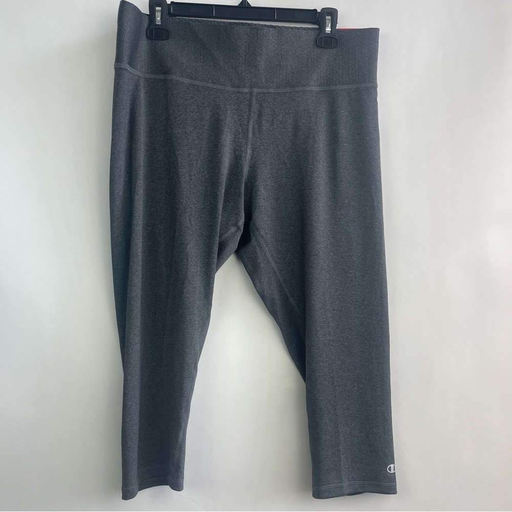 Champion PowerFlex Heather Gray Wicking Workout Leggings Size 2X